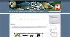Desktop Screenshot of karpklubbytom.com.pl